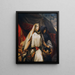 Judith mit dem Kopf des Holofernes - Johann Peter Krafft — gerahmtes Bild an der Wand