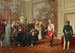 L'Empereur François Ier gewährt eine allgemeine Audienz - Johann Peter Krafft — Ansicht des Kunstwerks