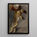 Studie eines Hasen - Johann Peter Krafft — gerahmtes Bild an der Wand