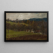 Herbstlandschaft - Johann Sperl — gerahmtes Bild an der Wand