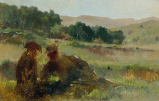 Johann Till the younger - Landschaft mit Jger und Hund.webp
