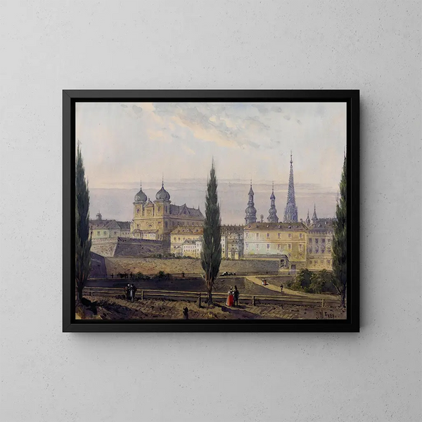 Vienne 02 - Johann Wilhelm Frey — gerahmtes Bild an der Wand