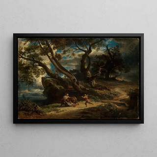 Johann Wilhelm Schirmer - Der berfall.webp