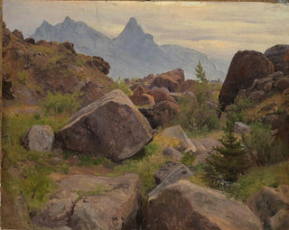 Johann Wilhelm Schirmer - Felsstudie bei Goldau.webp