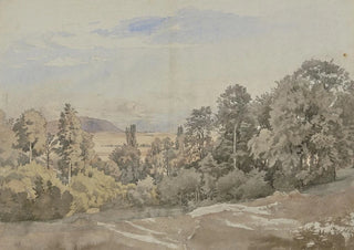 Johann Wilhelm Schirmer - Forest with distant view.webp