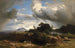 Gewitter naht in der römischen Landschaft - Johann Wilhelm Schirmer — Ansicht des Kunstwerks