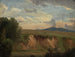 Landschaft Frankreich mit einem entblößten Unterholz - Johann Wilhelm Schirmer — Ansicht des Kunstwerks