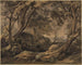 Landschaftsbild mit Blick auf Olevano und den Monte Cavo - Johann Wilhelm Schirmer — Ansicht des Kunstwerks