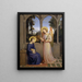 L'Annonciation - Johann von Schraudolph — gerahmtes Bild an der Wand
