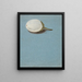 Studie von br - Johanna Fosie — gerahmtes Bild an der Wand