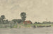 Flusslandschaft mit Bauernhof nach George Henry Boughton - Johannes Abraham Mondt — Ansicht des Kunstwerks