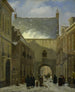 Die Tür des Gefängnisses von Den Haag - Johannes Adrianus van der Drift — Ansicht des Kunstwerks