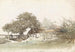 Fermes à Waalsdorp - Johannes Bosboom — Ansicht des Kunstwerks