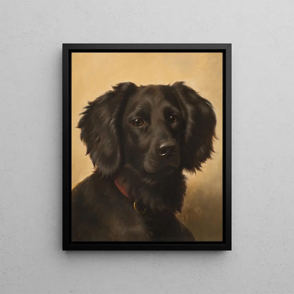 Johannes Christian Deiker - Black Setter.webp