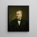 Portrait de Pieter Hendrik van Gelder 1822-1883 - Johannes Ephraim — gerahmtes Bild an der Wand