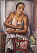Frau mit Maske - Johannes Greenberg — Ansicht des Kunstwerks