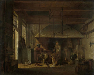 Johannes Jelgerhuis - The Distillery of Apothecary A dAilly in the Ramparts of the Zaagmolenpoort Amsterdam.webp
