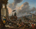 Port sur la Méditerranée - Johannes Lingelbach — Ansicht des Kunstwerks