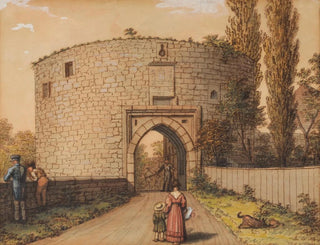 Johannes Maria Monsorno - Das Friedrichstor im Linzer Schloss.webp