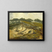 Ausgrabung von Sand - Johannes Tavenraat — gerahmtes Bild an der Wand