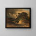L'orage - Johannes Tavenraat — gerahmtes Bild an der Wand