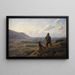 Idylle sur la lande - Johannes Wilhjelm — gerahmtes Bild an der Wand