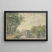 Ansicht von Bamburgh - Johannes de Bosch — gerahmtes Bild an der Wand