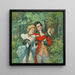 John Aulder und Priscilla - Anonym — gerahmtes Bild an der Wand
