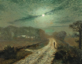 Ein Mondschein-Landschaft - John Atkinson Grimshaw — Ansicht des Kunstwerks