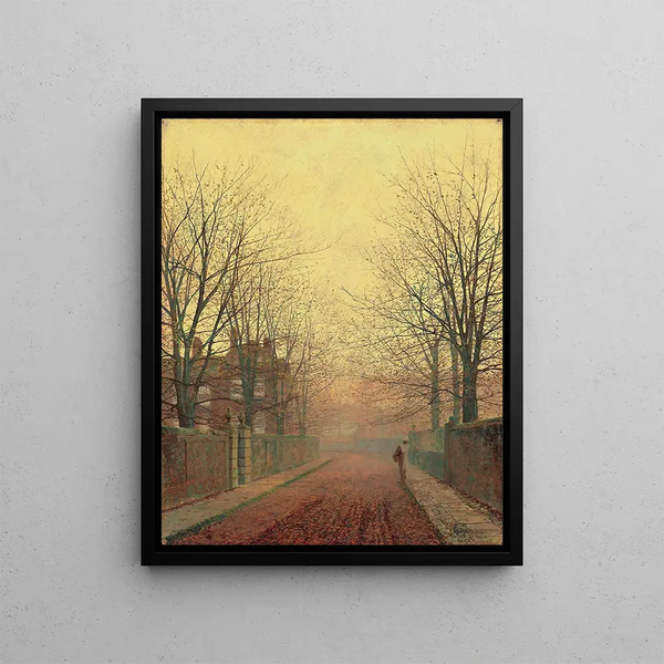 John Atkinson Grimshaw - An Autumn Lane.webp