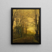 Oktober nach dem Leuchten - John Atkinson Grimshaw — gerahmtes Bild an der Wand