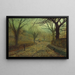Stapleton Park in der Nähe von Pontefract - John Atkinson Grimshaw — gerahmtes Bild an der Wand