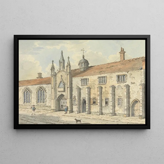 John Augustus Atkinson - The School at Wells Somerset.webp