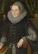 Portrait de Joan Stint, Mme George Evelyn - John Bettes le Jeune — Ansicht des Kunstwerks