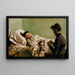 L'Enfant malade - John Bond Francisco — gerahmtes Bild an der Wand