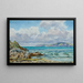 Bucht von CwmyrEglwys - John Brett — gerahmtes Bild an der Wand