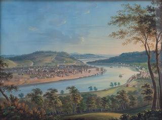 Ansicht von Cincinnati vom Covington aus - John Caspar Wild — Ansicht des Kunstwerks