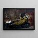 Ses favorites - John Charlton — gerahmtes Bild an der Wand
