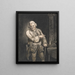 vor Ort - John Collet — gerahmtes Bild an der Wand