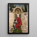 Tannhäuser am Venusberg - John Collier — gerahmtes Bild an der Wand