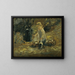 Ein Junge mit einem Spielzeugwagen - John Constable — gerahmtes Bild an der Wand