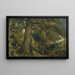 Junge Frau in einer bewaldeten Landschaft - John Constable — gerahmtes Bild an der Wand