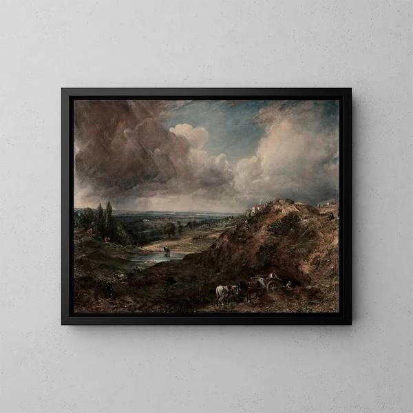 Étang de Branch Hill à Hampstead - John Constable — gerahmtes Bild an der Wand