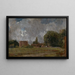 Haus von Golding Constable in East Bergholt, Geburtsort des Künstlers - John Constable — gerahmtes Bild an der Wand