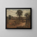 Allée près de Dedham - John Constable — gerahmtes Bild an der Wand