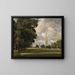 Salisbury Cathedral vom Lower Marsh Close aus - John Constable — gerahmtes Bild an der Wand