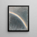 Studie des Himmels mit Regenbogen - John Constable — gerahmtes Bild an der Wand
