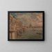 Terrasse von Somerset House vom Waterloo-Brücke aus - John Constable — gerahmtes Bild an der Wand