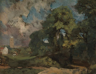 Stoke-by-Nayland - John Constable — Ansicht des Kunstwerks