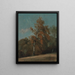 Studie einer Esche - John Constable — gerahmtes Bild an der Wand